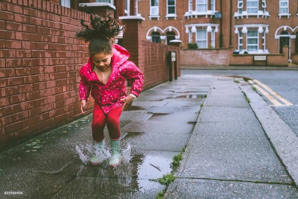 Children playing in the street